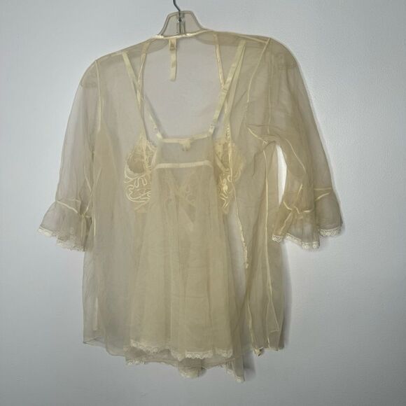 Sear vintage sheer gown and cover size medium - Picture 5 of 8